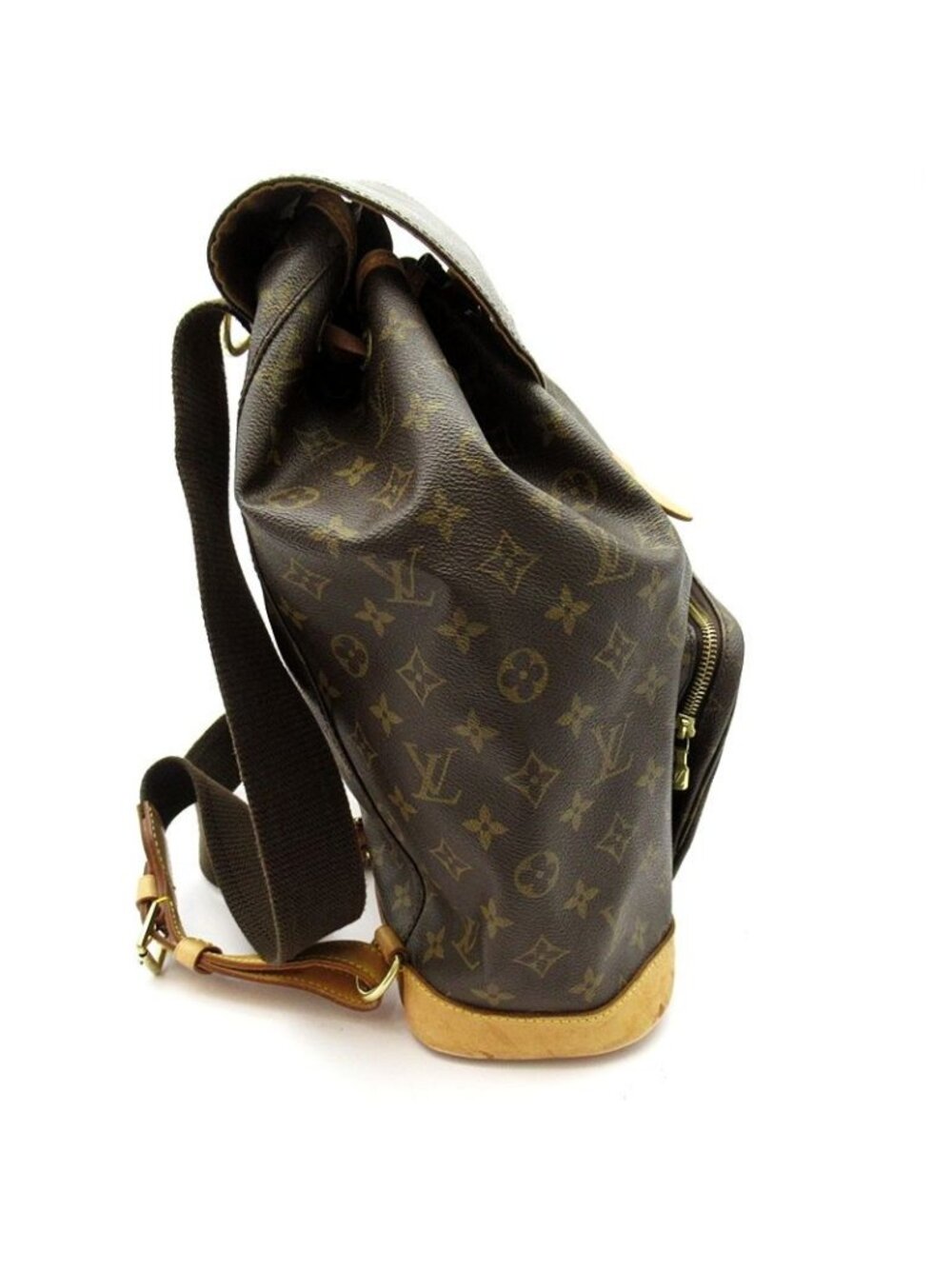 Louis Vuitton Montsouris GM Monogram Backpack Brown - Picture 5 of 7